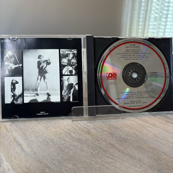 Back in Black by AC/DC (CD, 1980) - Picture 3 of 5